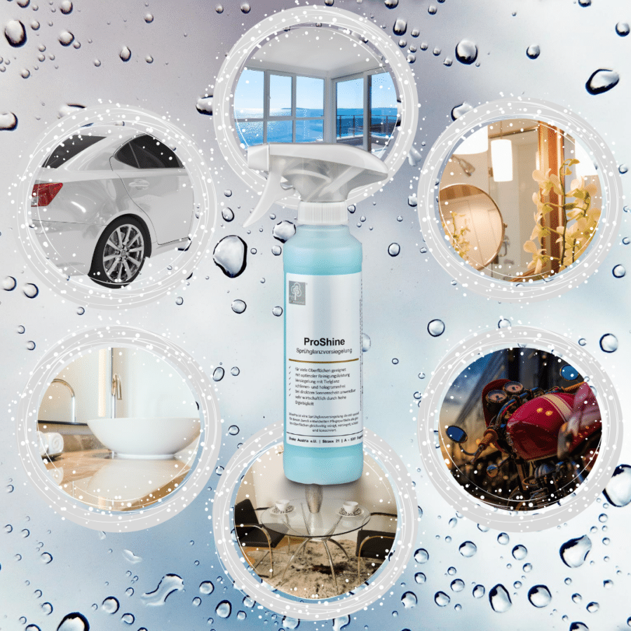 ProShine Sprühglanzversiegelung Anwendungsgebiete ProShine